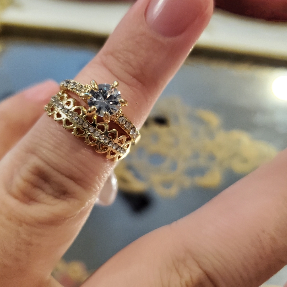 👑lace ring set - Picture 3 of 5